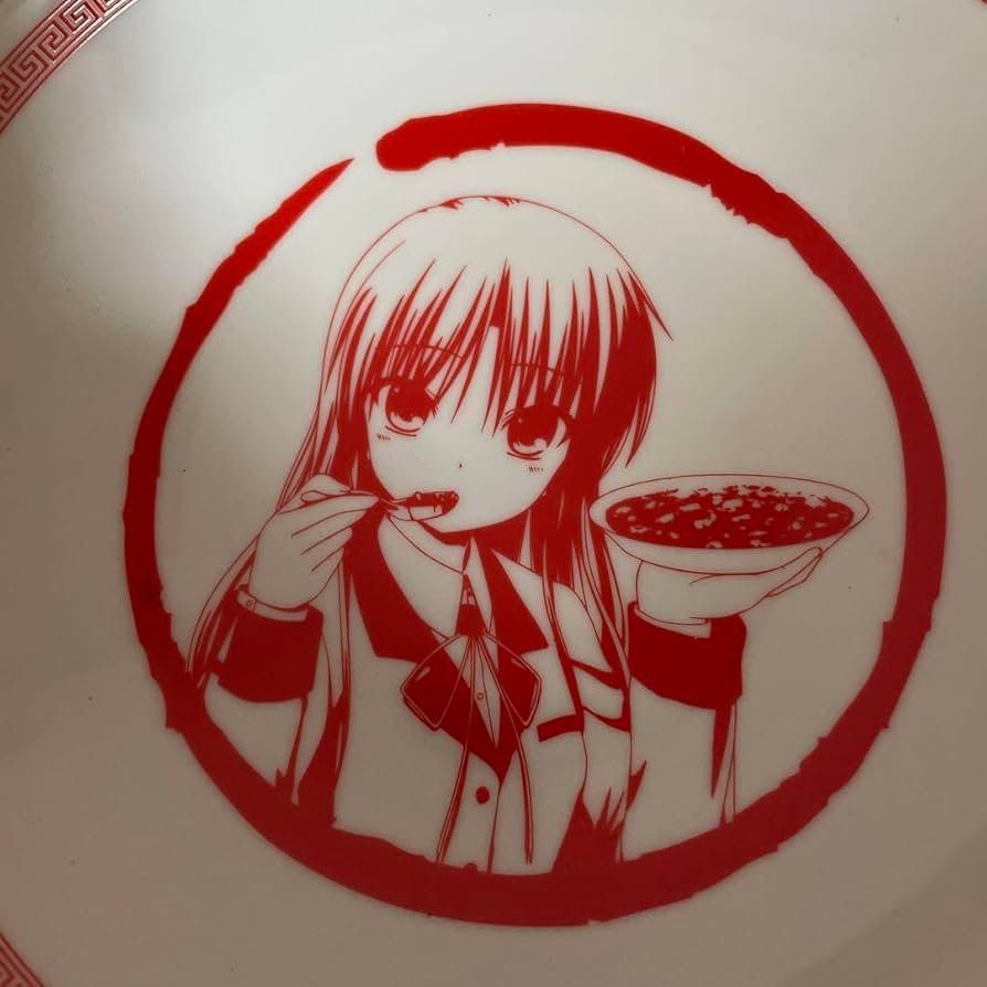 ABM05 Angel Beats! 天使ちゃんの激辛専用麻婆豆腐皿セット ABM05 Angel Beats! 天使ちゃんの激辛専用麻婆豆腐皿セット